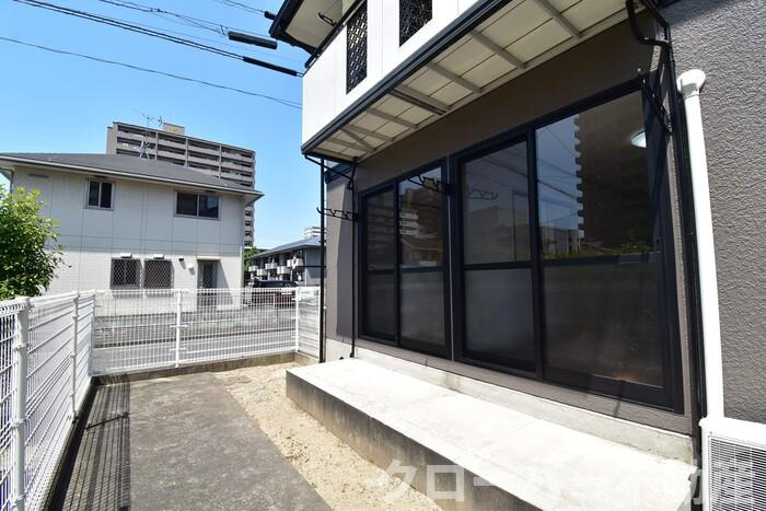 ドミール タキグチの庭|専用庭