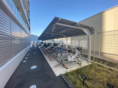 【その他共用部分】 | エステムコート名古屋金山ミッドクロス | 駐輪スペースです