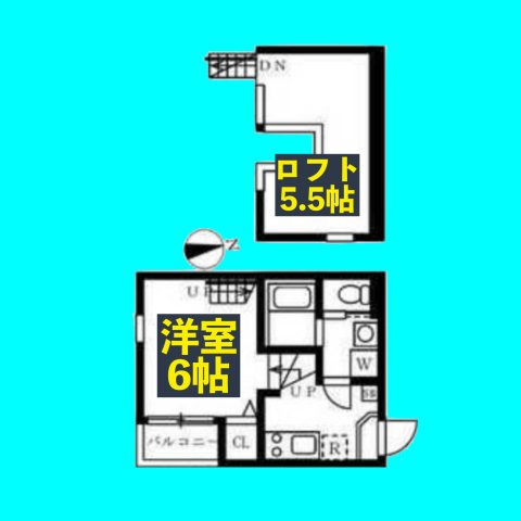 ディープリバーの間取り