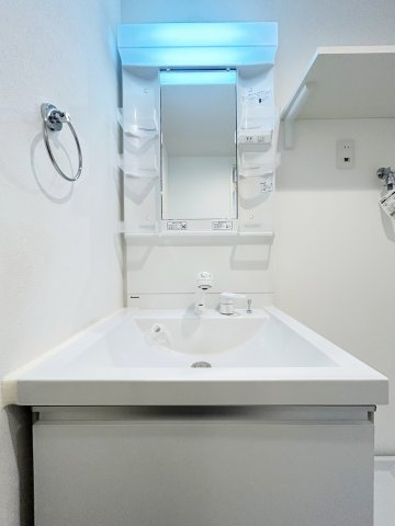 ディープリバーの洗面所