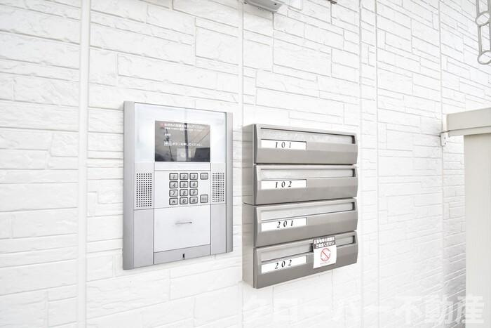 メゾンエトワール観音寺のその他共用部分|オートロック・郵便ポスト