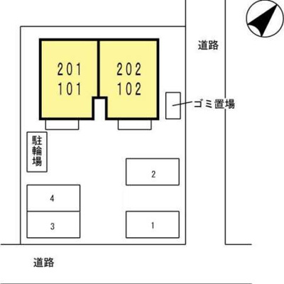 【区画図】 | メゾンエトワール観音寺