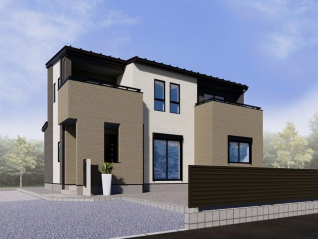 【外観パース】 | 加須市下高柳　新築戸建　全12棟　7号棟 | 7号棟