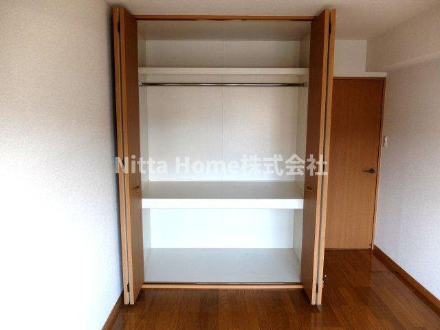 リバーサイドレジデンスＡの収納|大きな収納スペースも魅力的！