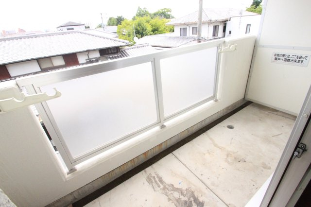 メゾン・スギのバルコニー