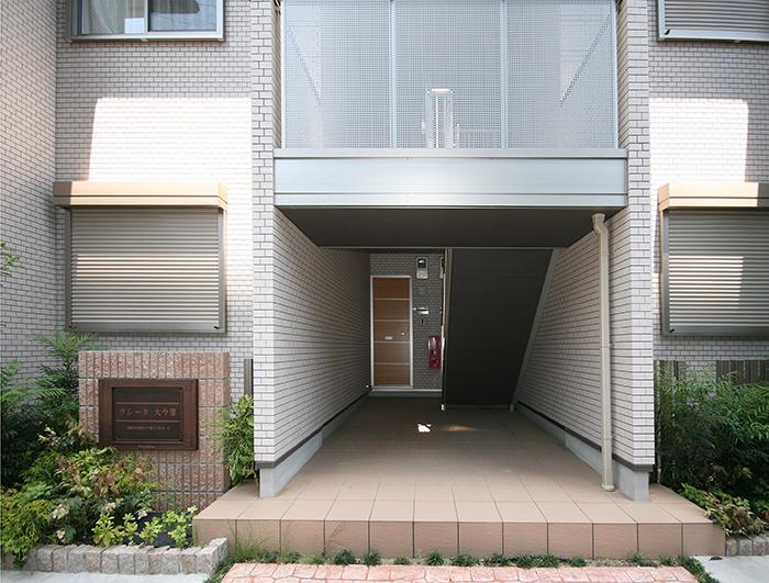 ラシーネ大今里のエントランス|エントランス