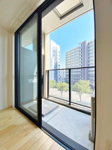 パークレジデンス名駅北のバルコニー