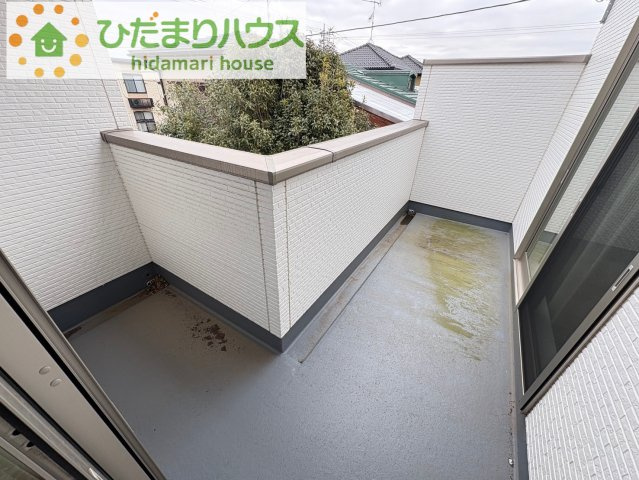 深谷市西大沼　中古一戸建てのバルコニー