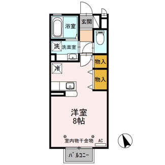 【間取り】 | ハニーコート　Ｅ