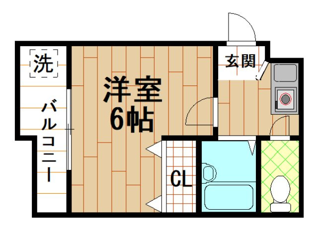 タナカハイツの間取り