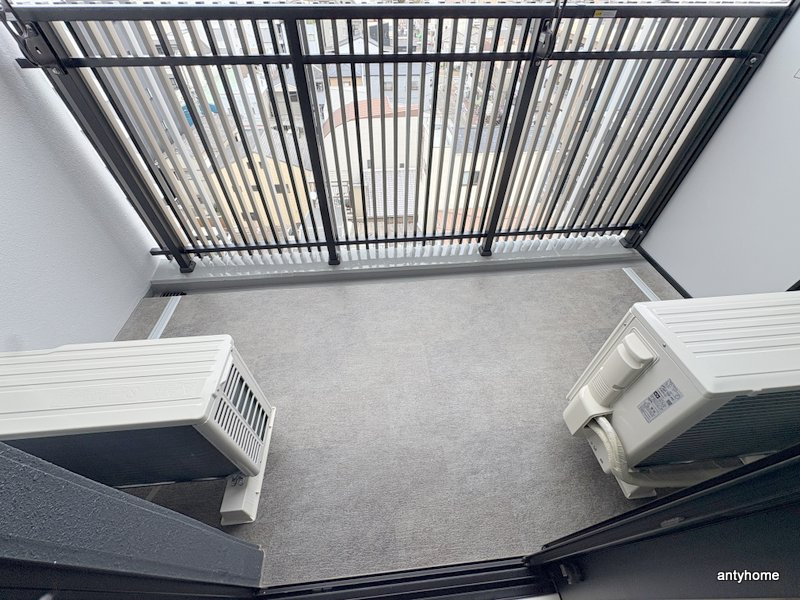 スプランディッド弁天町DUE　仲介手数料無料のバルコニー