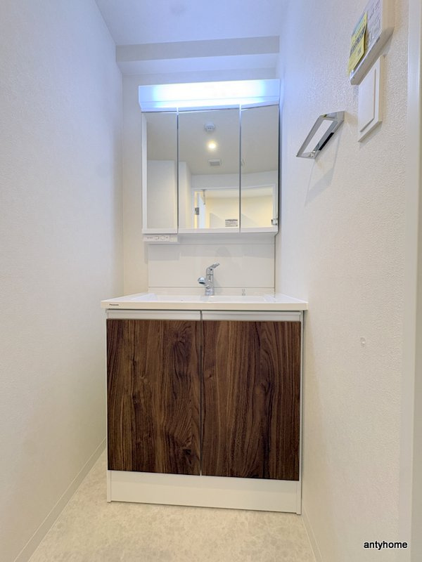 スプランディッド弁天町DUE　仲介手数料無料の洗面所