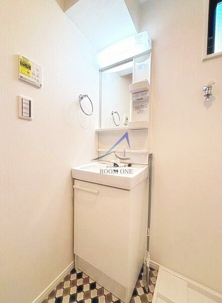 メゾンド・アヴェニール亀有の洗面所|洗面台です。