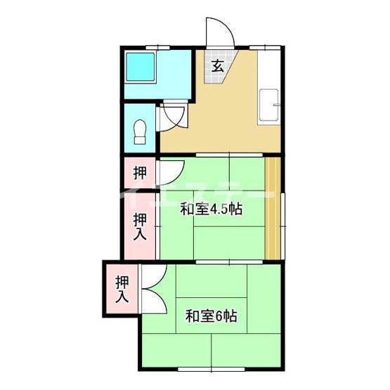 【間取り】 | 松崎コーポ