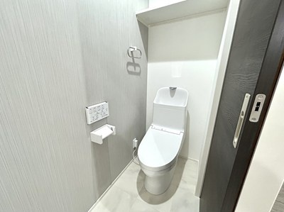 熊本市東区戸島６丁目のアパートのトイレ