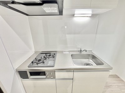 熊本市東区戸島６丁目のアパートのキッチン