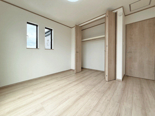 福室18期　2号棟の洋室