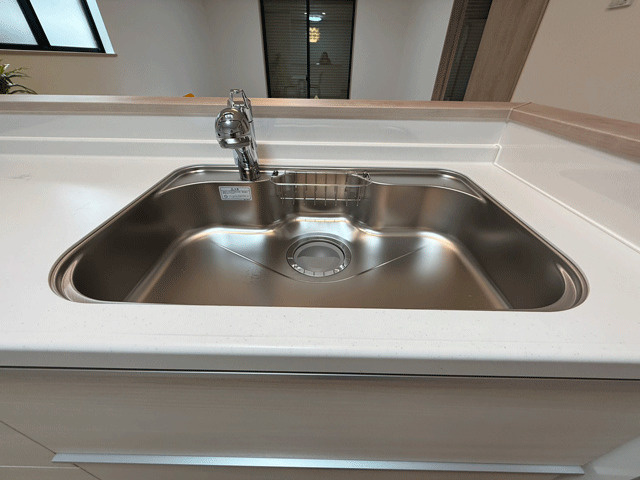 福室18期　2号棟のキッチン