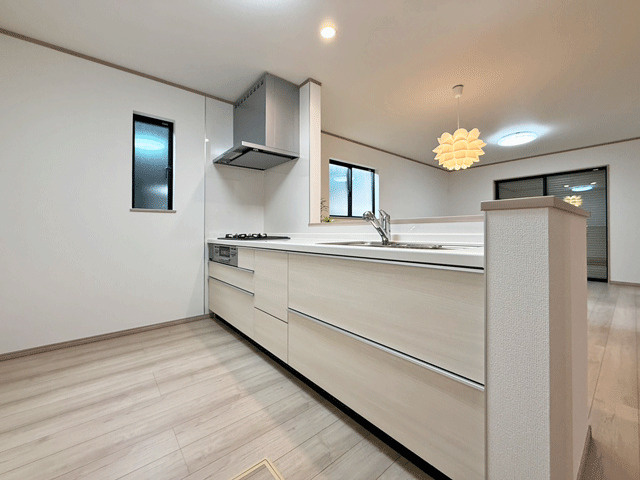 福室18期　2号棟のキッチン