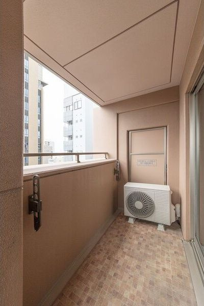 CITY　SPIRE桜川Ⅱのバルコニー