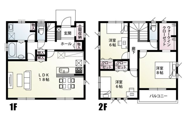 【間取り】 | 加須市下高柳　新築戸建　全12棟　11号棟