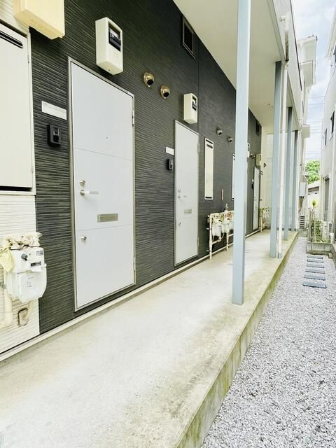 メイプルコート曳舟のエントランス