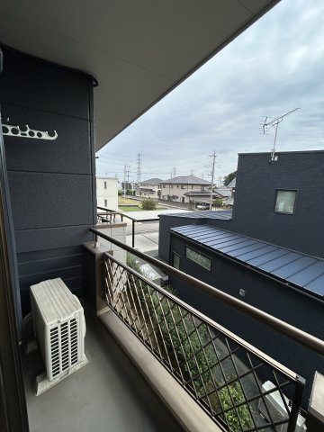 つつじハイツのバルコニー