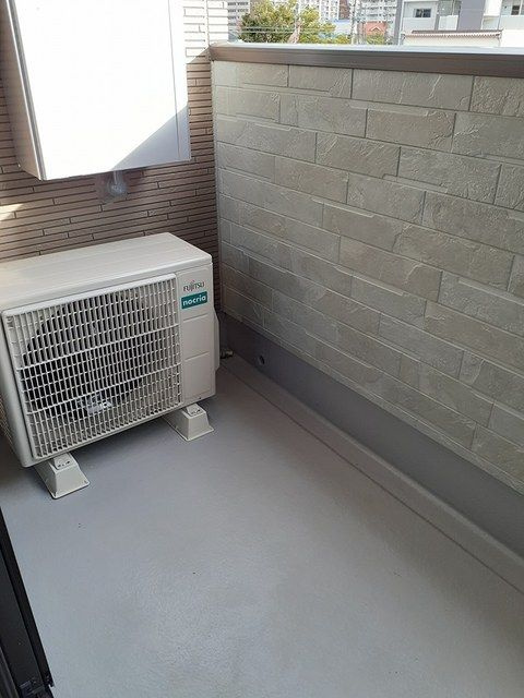 シャルム・ド・モンテのバルコニー