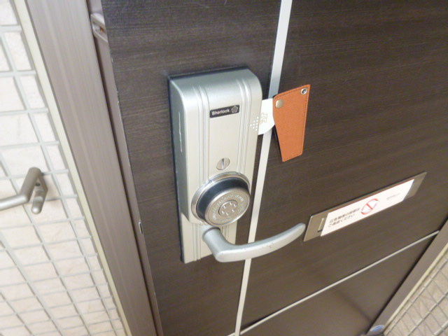 倉敷市北畝１丁目のアパートのセキュリティ