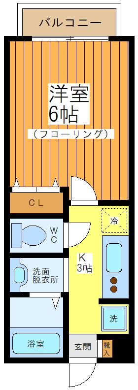 カーサ碑文谷の間取り