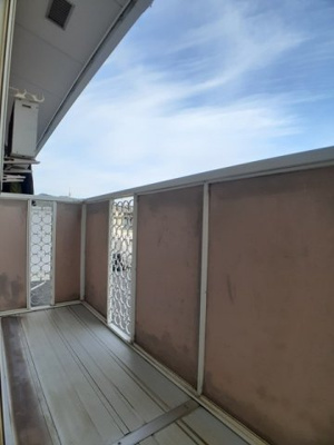 【バルコニー】 | パルシャス園部Ⅰ | 暖かな日差しのふりそそぐバルコニー