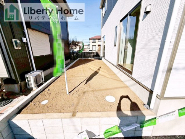 つくば市若葉第11　新築戸建の庭