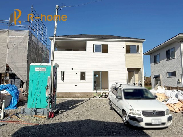 ひたちなか市磯崎町第3　新築戸建て　2号棟の外観|ご予約を頂ければ、『平日』はもちろん『早朝』や『夜間』もご見学可能です♪お気軽にお申し付けください♪