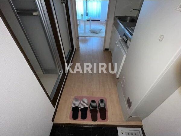 エムロード蒲生の玄関