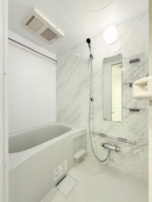 【浴室】 | ALERO新中野Ⅱ | 追い焚き機能、浴室乾燥機付きバス。