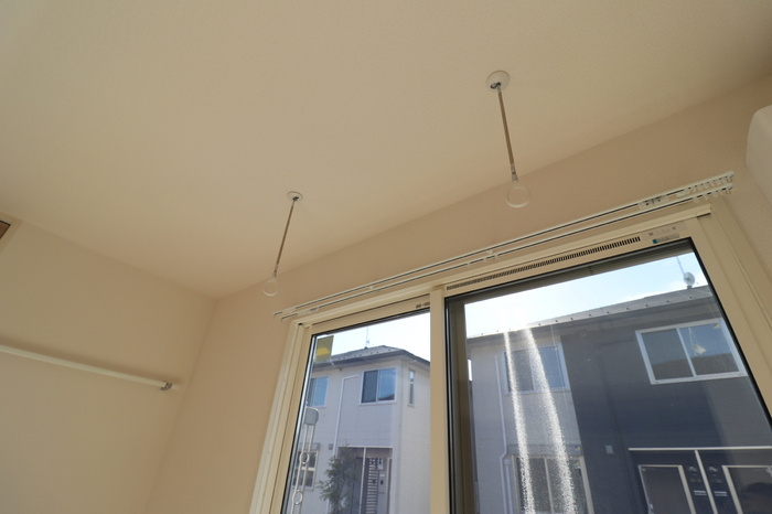 エタニティ Ⅰ・Ⅱ・Ⅲ・Ⅳの設備|室内物干し（雨の日などに重宝します）