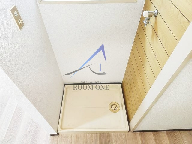 フォンテ橋本の設備|洗濯機置き場です。