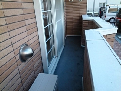 【バルコニー】 | クレメントＡ | 外からの目が気にならないバルコニーで洗濯物が干せます