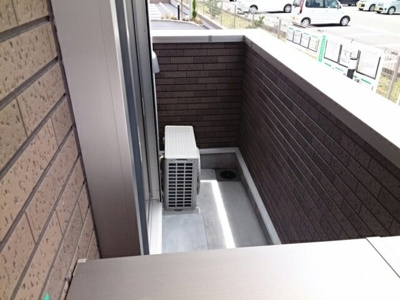 【バルコニー】 | ガーデニア・Ｃ | 陽当たり良好なバルコニーです