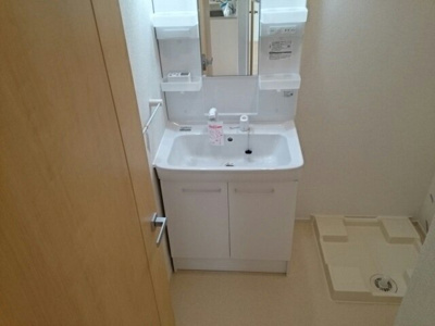 【洗面所】 | ガーデニア・Ｃ | 洗面所です