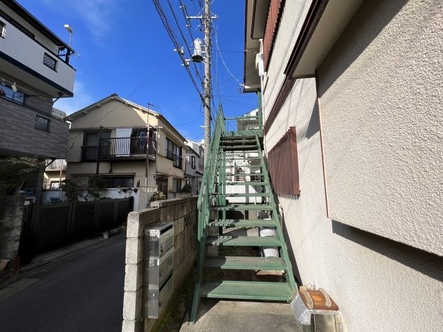 グリーンハイツのエントランス