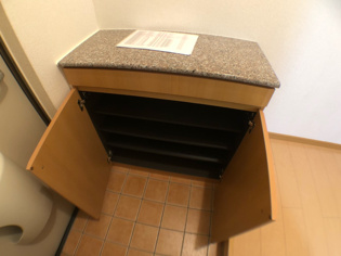 エレガンテアルバの収納