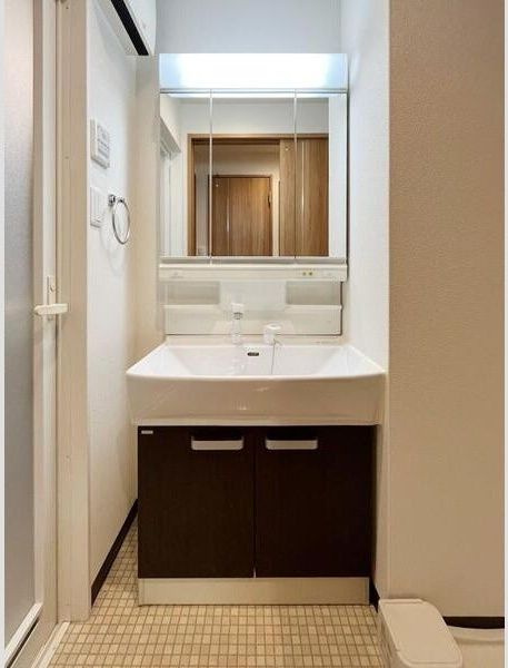 S-FORT福島La Lunaの洗面所