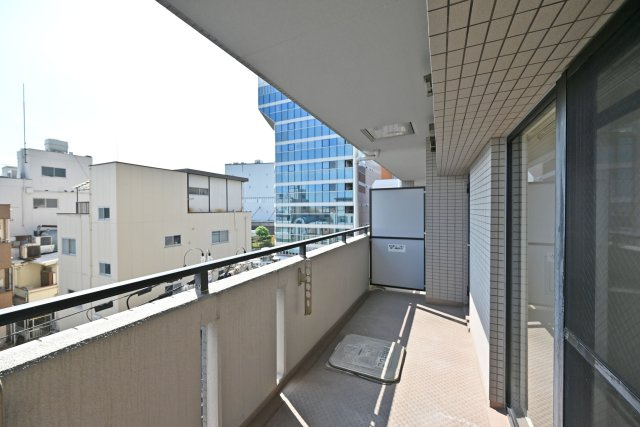 藤和シティホームズ吹田駅前のバルコニー|現地（2025年10月）撮影