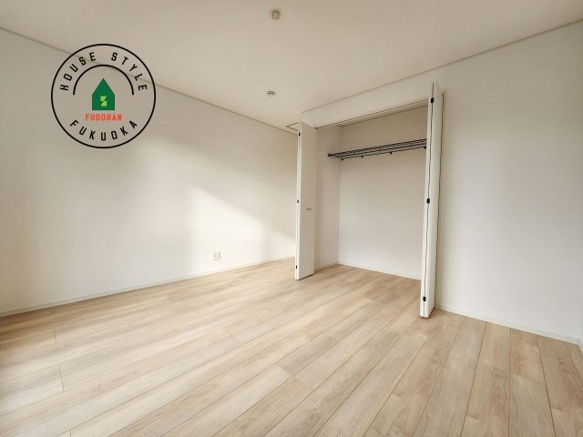 福岡市西区今宿東3丁目第10-6棟(1号棟)の洋室|各部屋収納を備えており過ごしやすいお家です！