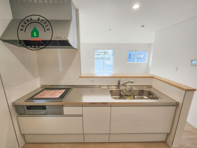 福岡市西区今宿東3丁目第10-6棟(1号棟)の内観：施工例|忙しい朝でも家族揃って食事をしたいゆとりあるダイニングスペース。