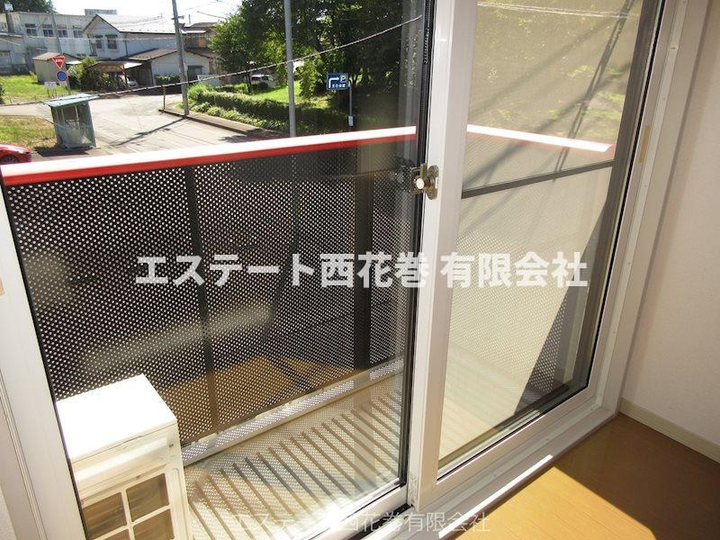 パレス・アザレア Dのバルコニー