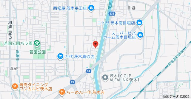 谷川ハイツの地図