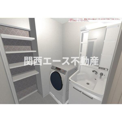 【洗面所】 | シャルマンコーポ野江第Ⅰ期