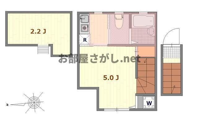 シャイニーソフト高円寺【人気のロフト付き／2026年1月入居可】の間取り